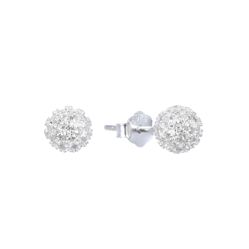 Zarcillos Bola de Circones 6mm